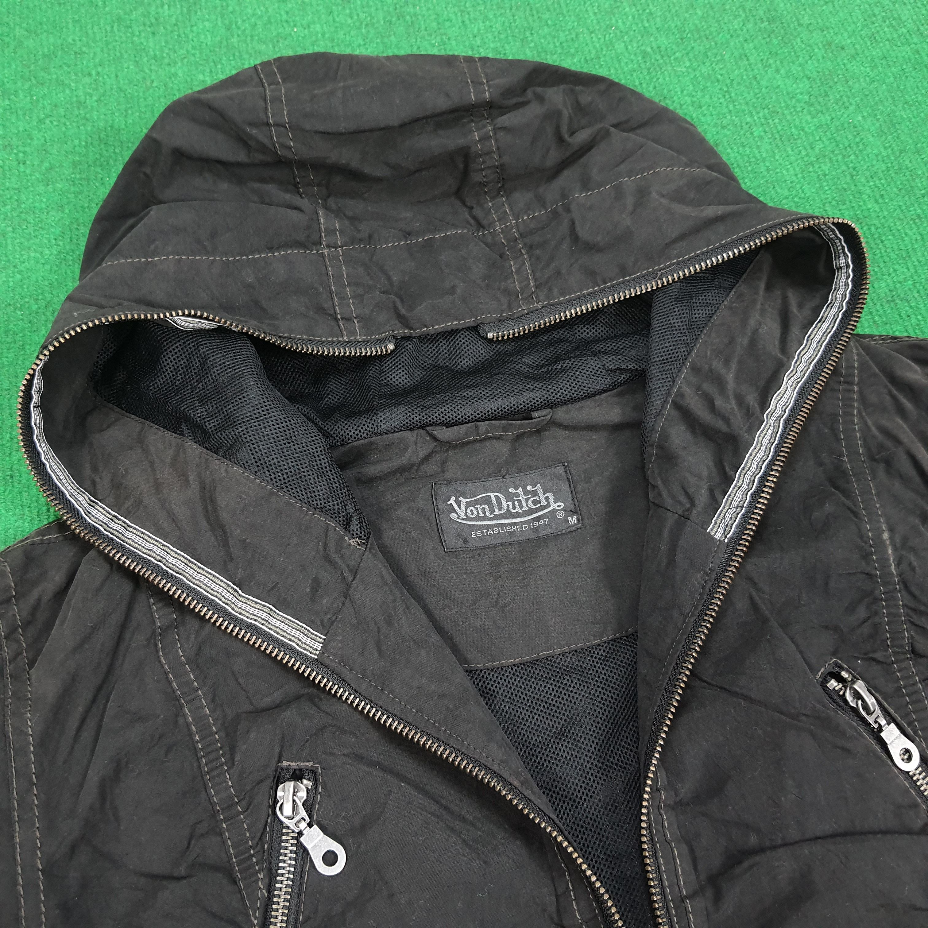 Vintage × Von Dutch Vintage Von Dutch Custom Skull Logo Full Zipper Jacket Size US M / EU 48-50 / 2 - 5 Thumbnail