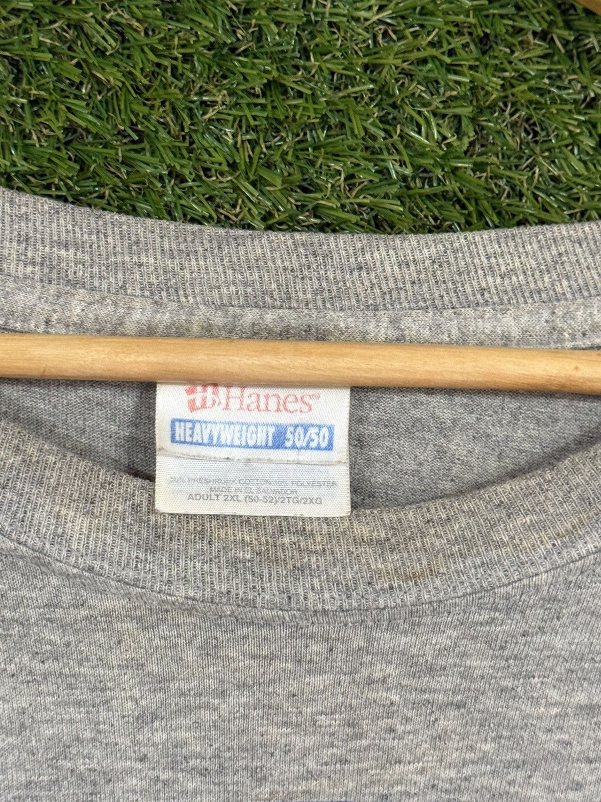 Vintage Vintage Hanes Corsicana Texas Logo Heavyweight Grey Tee 2XL Size US XXL / EU 58 / 5 - 5 Thumbnail