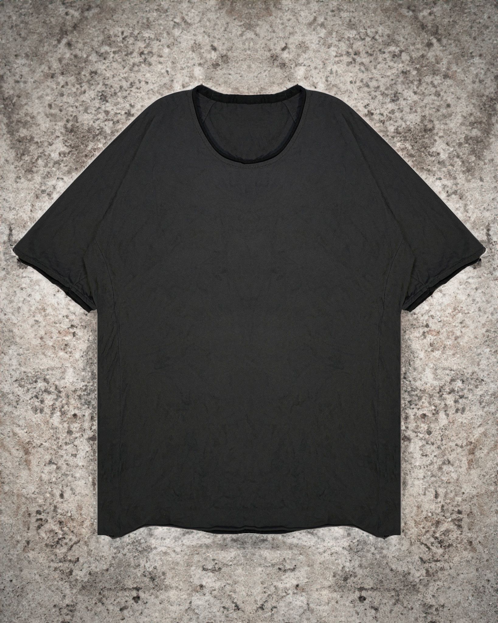 image of Layer 0 Layer-0 Oversized Tee in Grey, Men's (Size Medium)