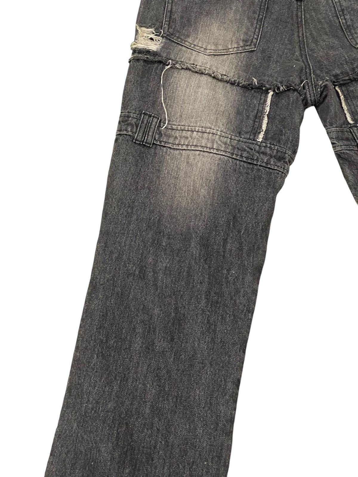 Japanese Brand Hagi Jeans Sex Pot Revenge Anarchy Distress Denim 8🟦4 Size US 30 / EU 46 - 15 Thumbnail