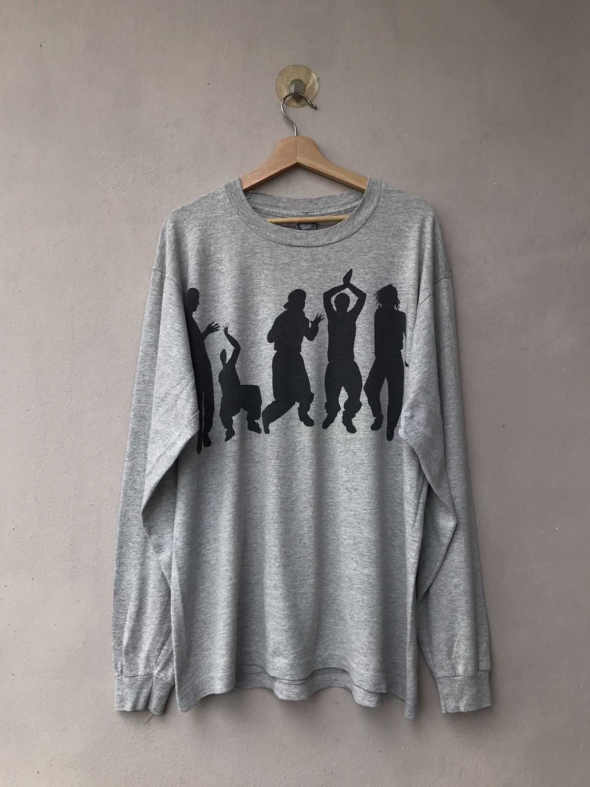Rap Tees Vintage 90s EMC Raptees Longsleeve Tee Size US XL / EU 56 / 4 - 1 Thumbnail