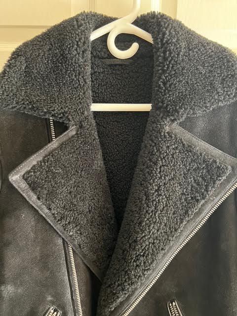 Allsaints Shearling wool biker jacket Size US M / EU 48-50 / 2 - 7 Thumbnail
