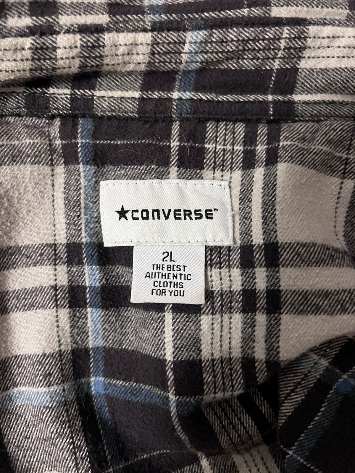 Converse × Vintage Vintage Converse flannel Size US L / EU 52-54 / 3 - 3 Thumbnail