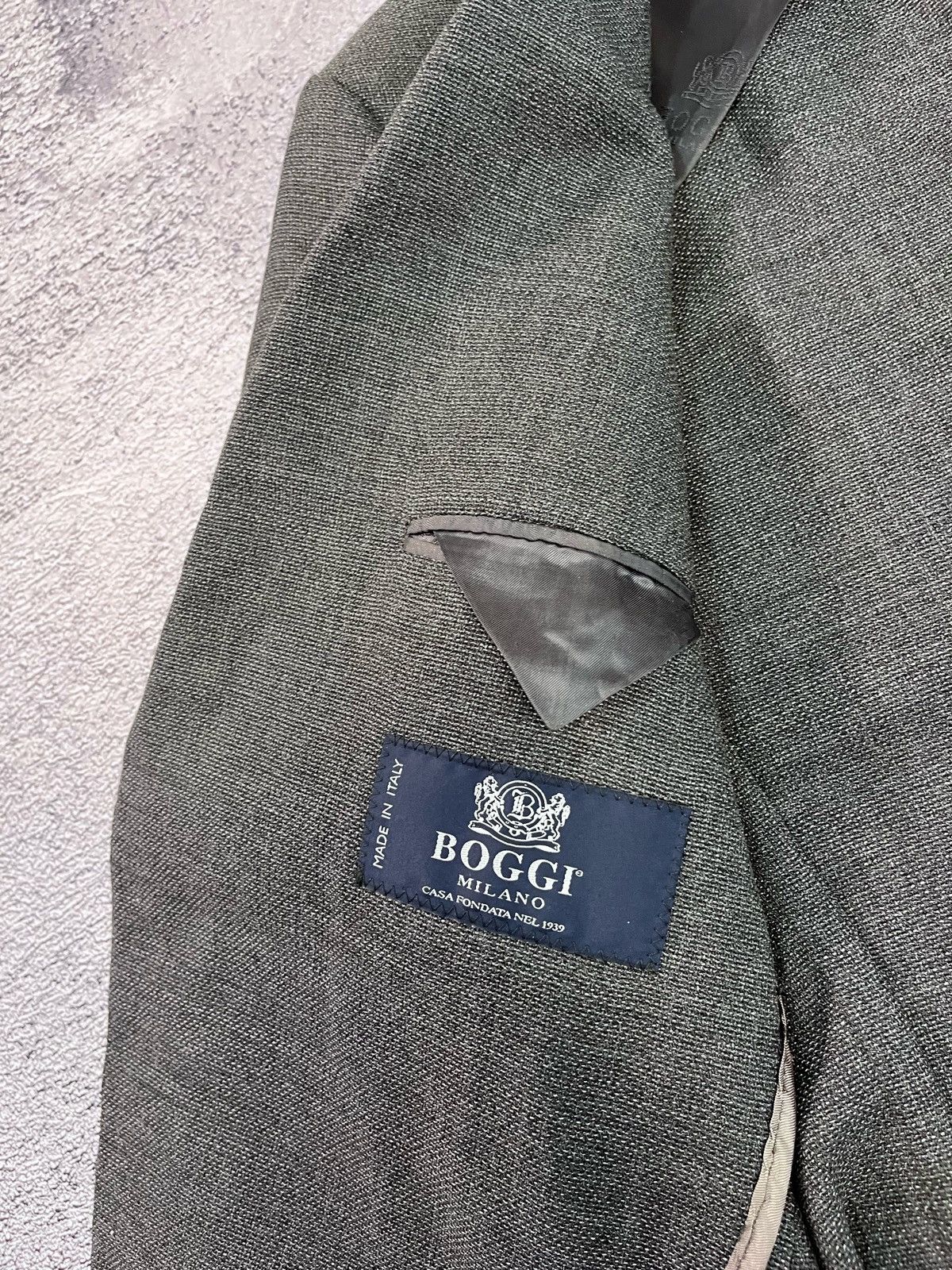 Boggi Boggi Milano Blazer VITALE BARBERIS CANONICO Wool Jacket Size 42R - 10 Thumbnail