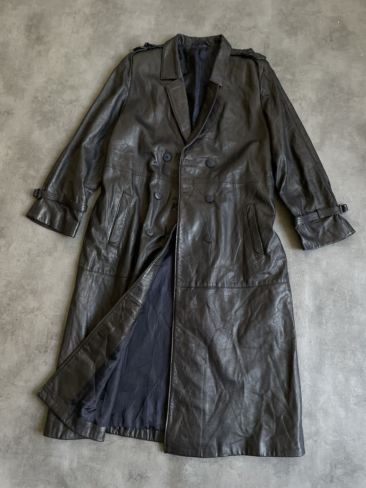 Vintage Vintage Creation Berolina Berlin Leather Jacket 90s Size L / US 10 / IT 46 - 2 Thumbnail