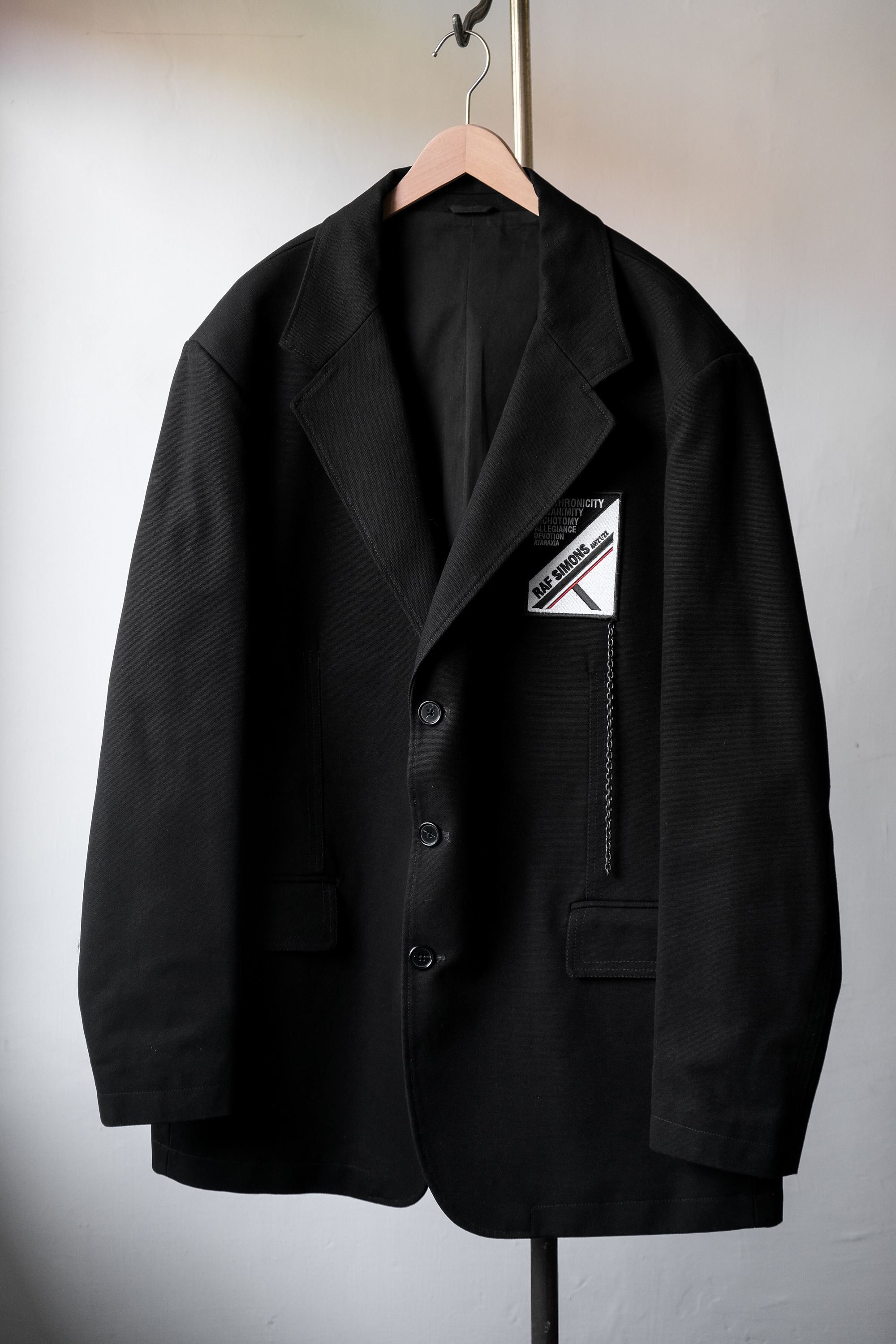 RAF SIMONS BOXY OVERSIZED BLAZER