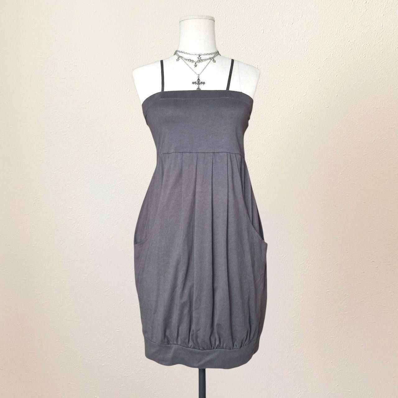 Cop Copine Gorpcore Utility Grey Mini Dress, cache, girbaud, y2k, tech Size M / US 6-8 / IT 42-44 - 4 Thumbnail