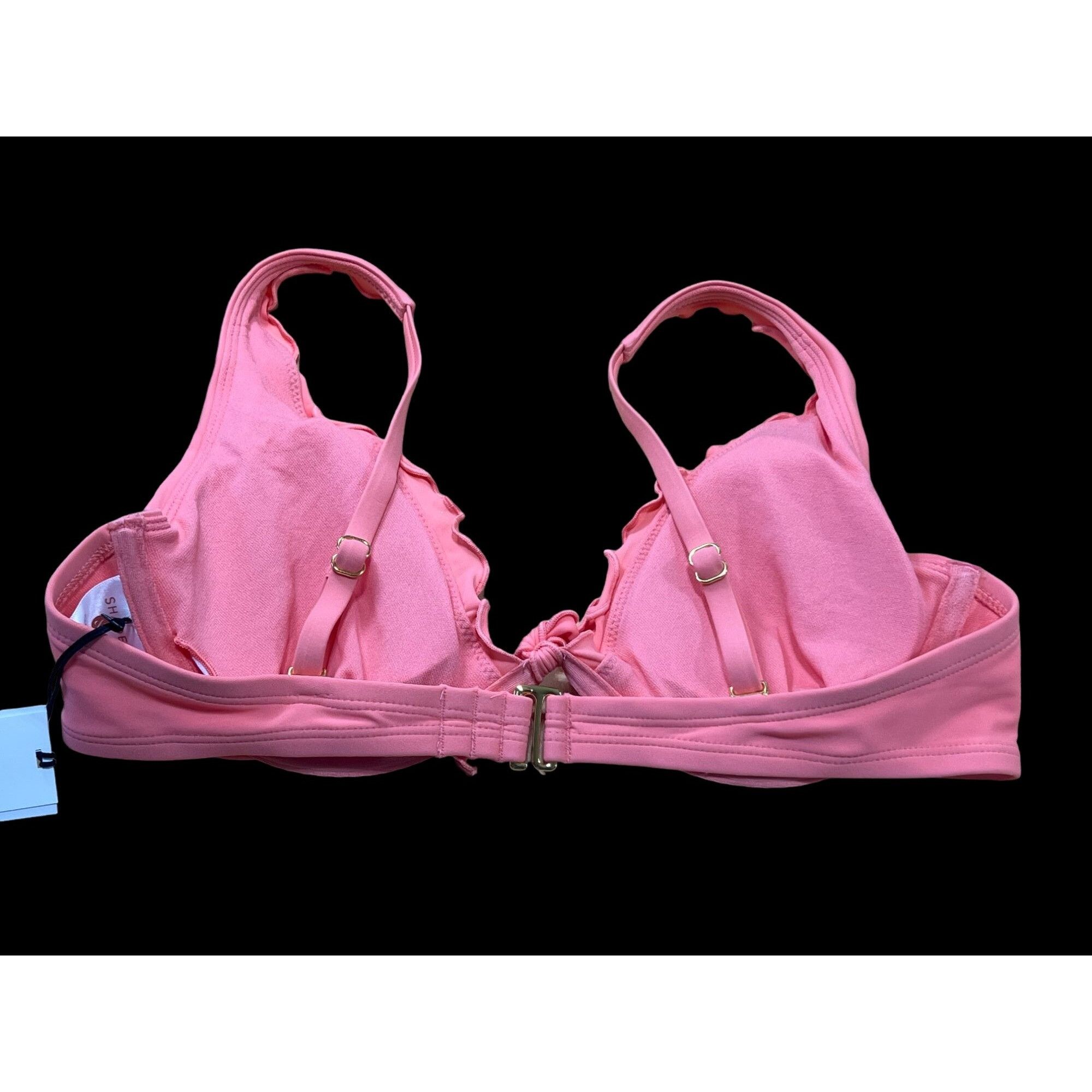 Other Shade & Shore - Women's Tie - Front Lettuce-Edge Underwire B Size ONE SIZE - 4 Thumbnail