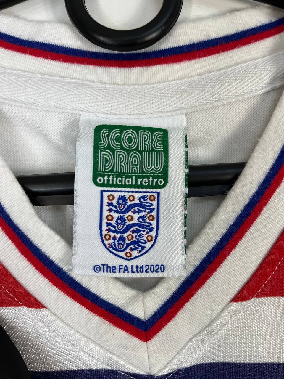 Other Score Draw England National Team 1980/1983 Retro Football M Size US M / EU 48-50 / 2 - 5 Thumbnail
