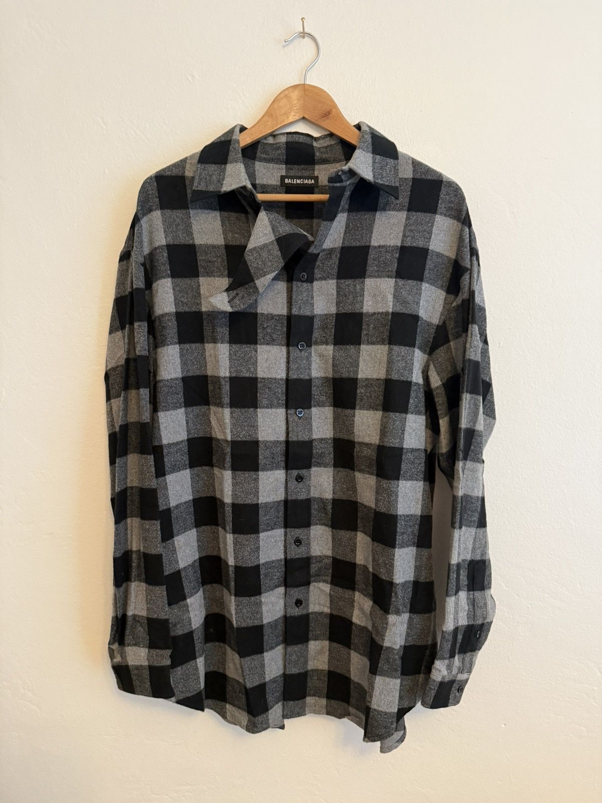 Balenciaga Balenciaga Flannel Size US L / EU 52-54 / 3 - 1 Thumbnail