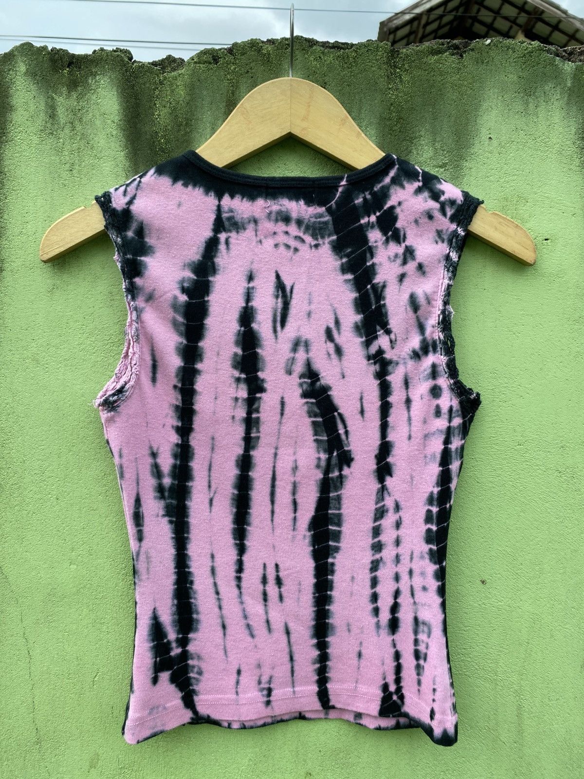 Vintage Jeans ♥️ XOXO Y2K Pink Distressed Grunge Top Made In USA Size S / US 4 / IT 40 - 9 Thumbnail