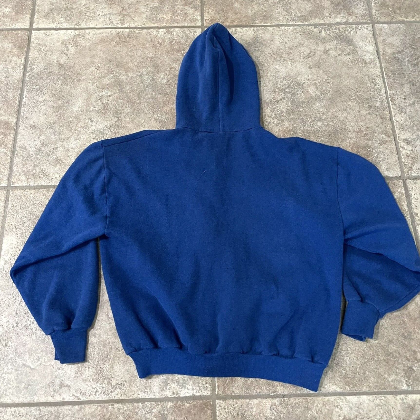 Vintage AriZona Hooded Jacket Blue Cotton Blend Mens Large Vintage Size US L / EU 52-54 / 3 - 5 Thumbnail