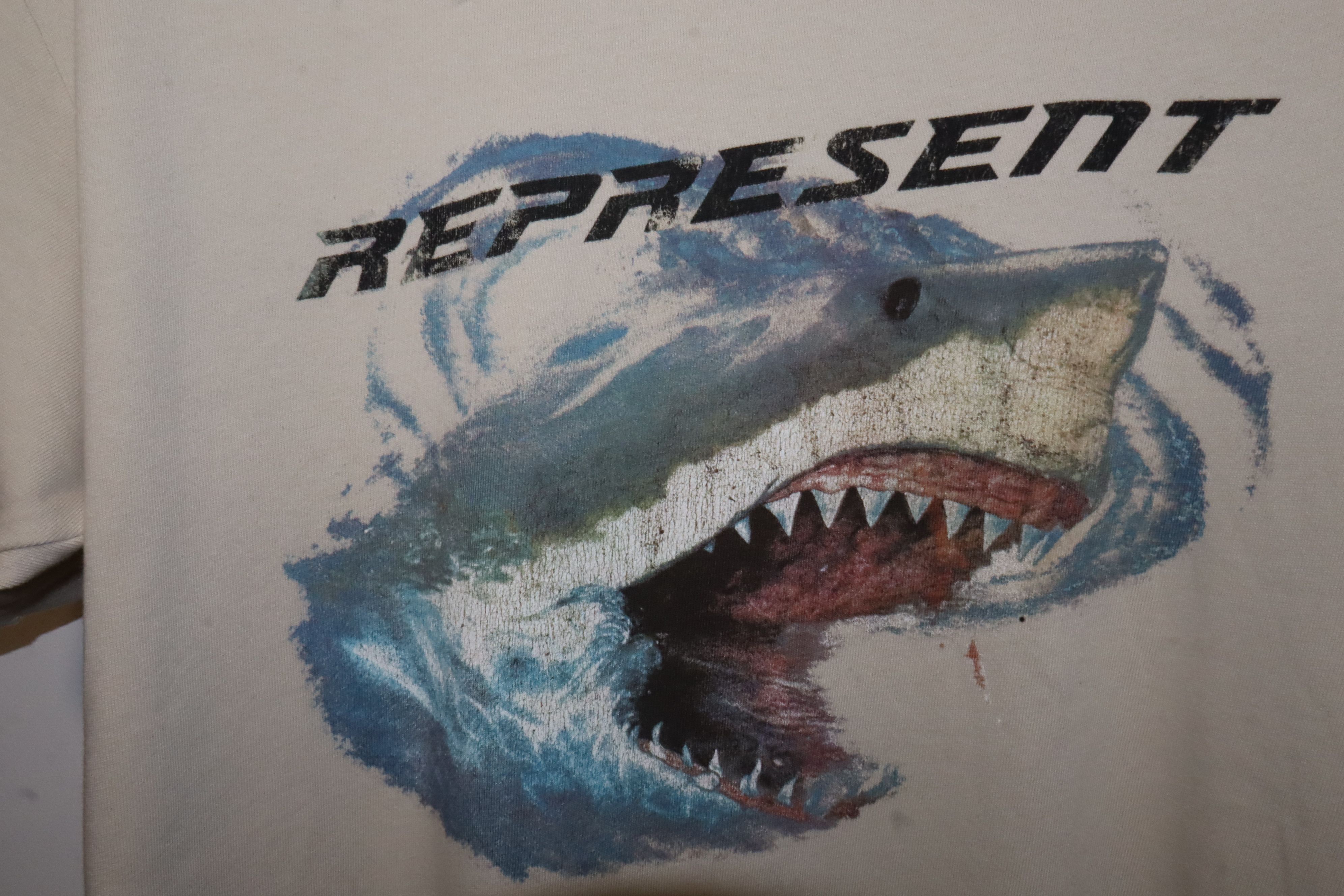 Represent Clo. Shark print t-shirt Size US XS / EU 42 / 0 - 4 Thumbnail