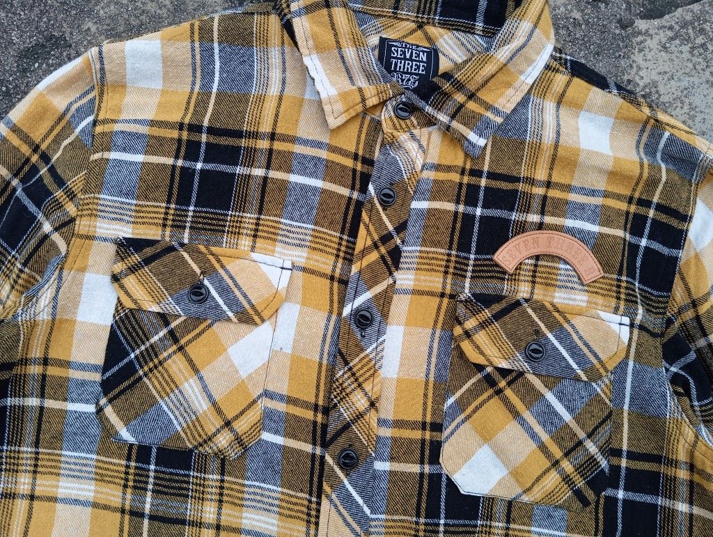 Japanese Brand Ride or Die ☠️ Motorcycle Rider Flannel shirt Size US M / EU 48-50 / 2 - 4 Thumbnail