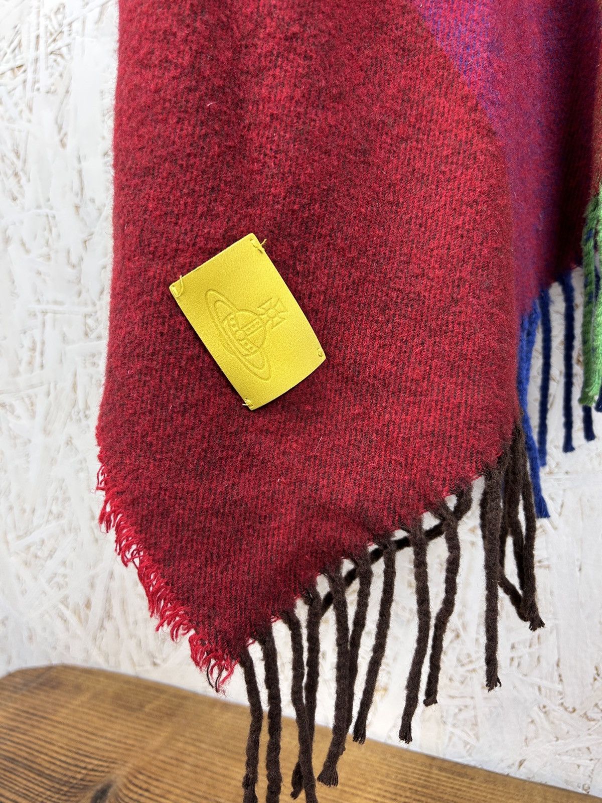 Vivienne Westwood Vivienne Westwood Multicolor Wool Poncho Hooded Cape Size M / US 6-8 / IT 42-44 - 2 Thumbnail