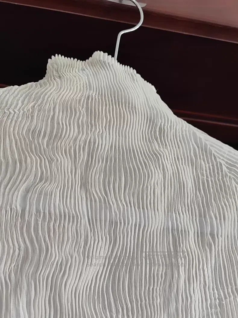 Other Issey Miyake High-neck wicker sheer top Size M / US 6-8 / IT 42-44 - 5 Thumbnail