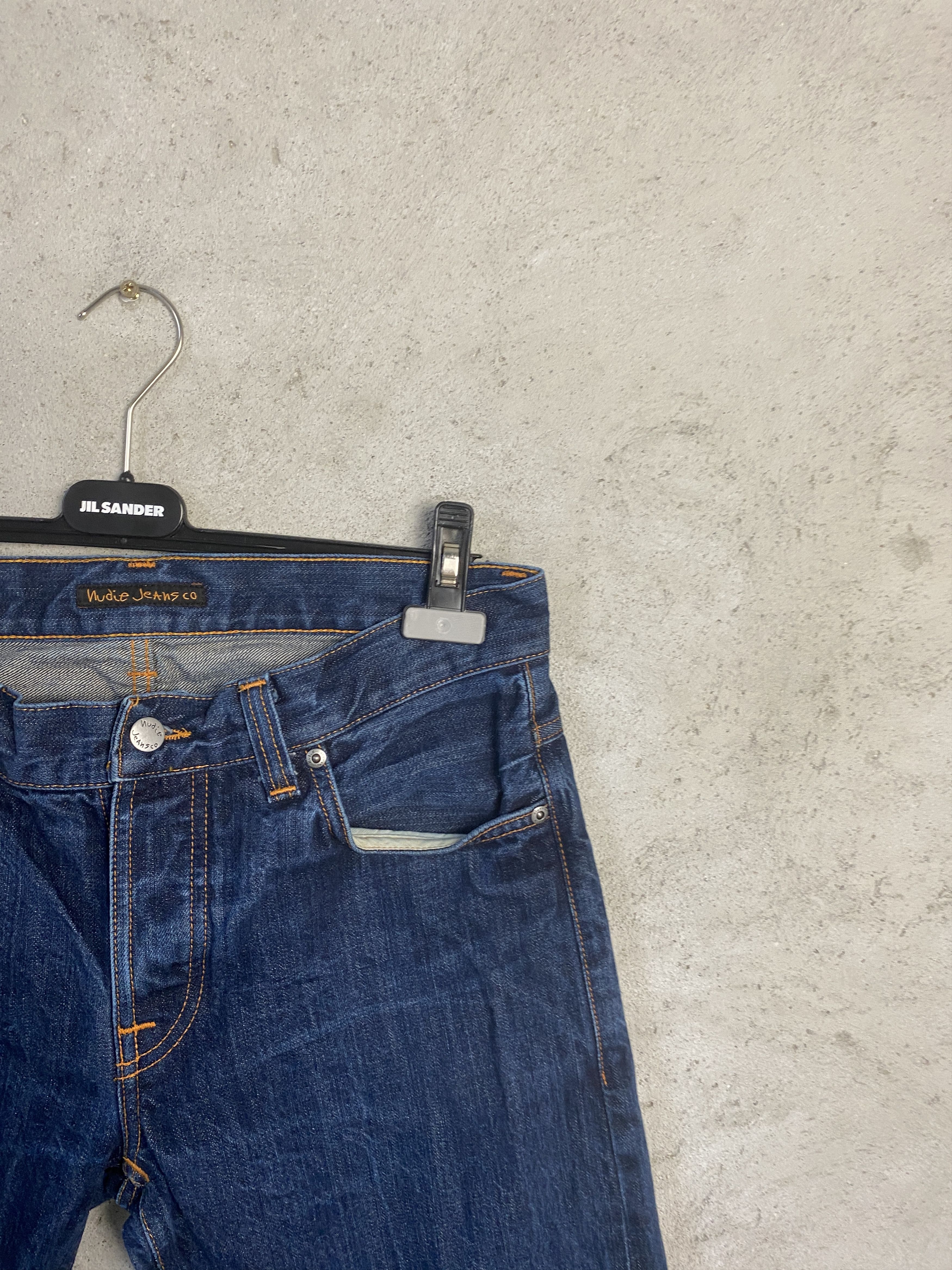 Nudie Jeans Nudie Jeans Grim Tim jeans denim pants Size US 33 - 2 Thumbnail