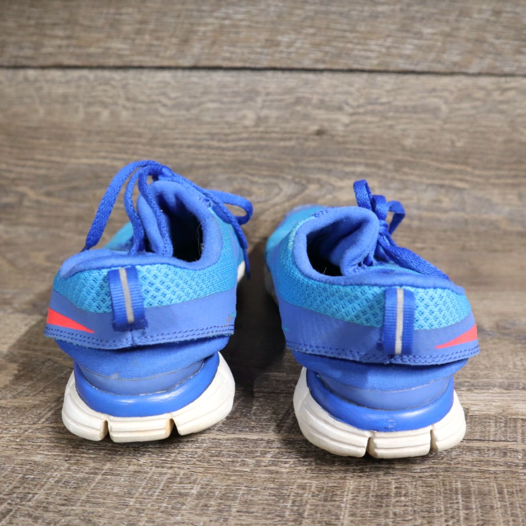 Nike Nike Free 3 Running Shoes Nike Womens Low Top Lace Up 9.5 Blue Purple 454079-404 Womens Nike Run 2011 Shoes Size L / US 10 / IT 46 - 4 Thumbnail