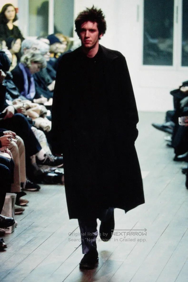 Yohji Yamamoto Yohji Yamamoto Double Zip Long Coat Size US XL / EU 56 / 4 - 2 Thumbnail