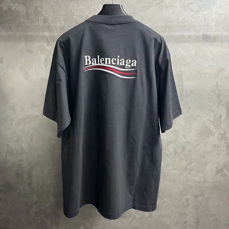 Balenciaga Balenciaga Black Label Black Grey Embroidered Cola Pattern Size US L / EU 52-54 / 3 - 5 Thumbnail