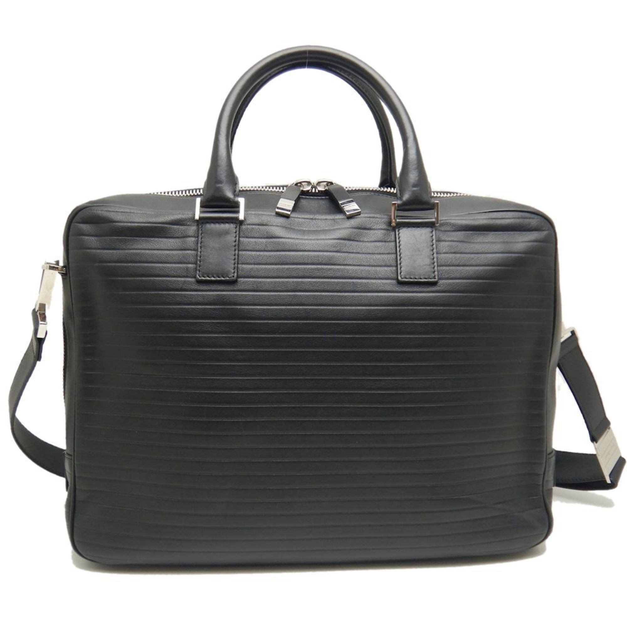 Christian Dior Monsieur Dior Homme Bag Leather Black 252483 Size ONE SIZE - 1 Thumbnail