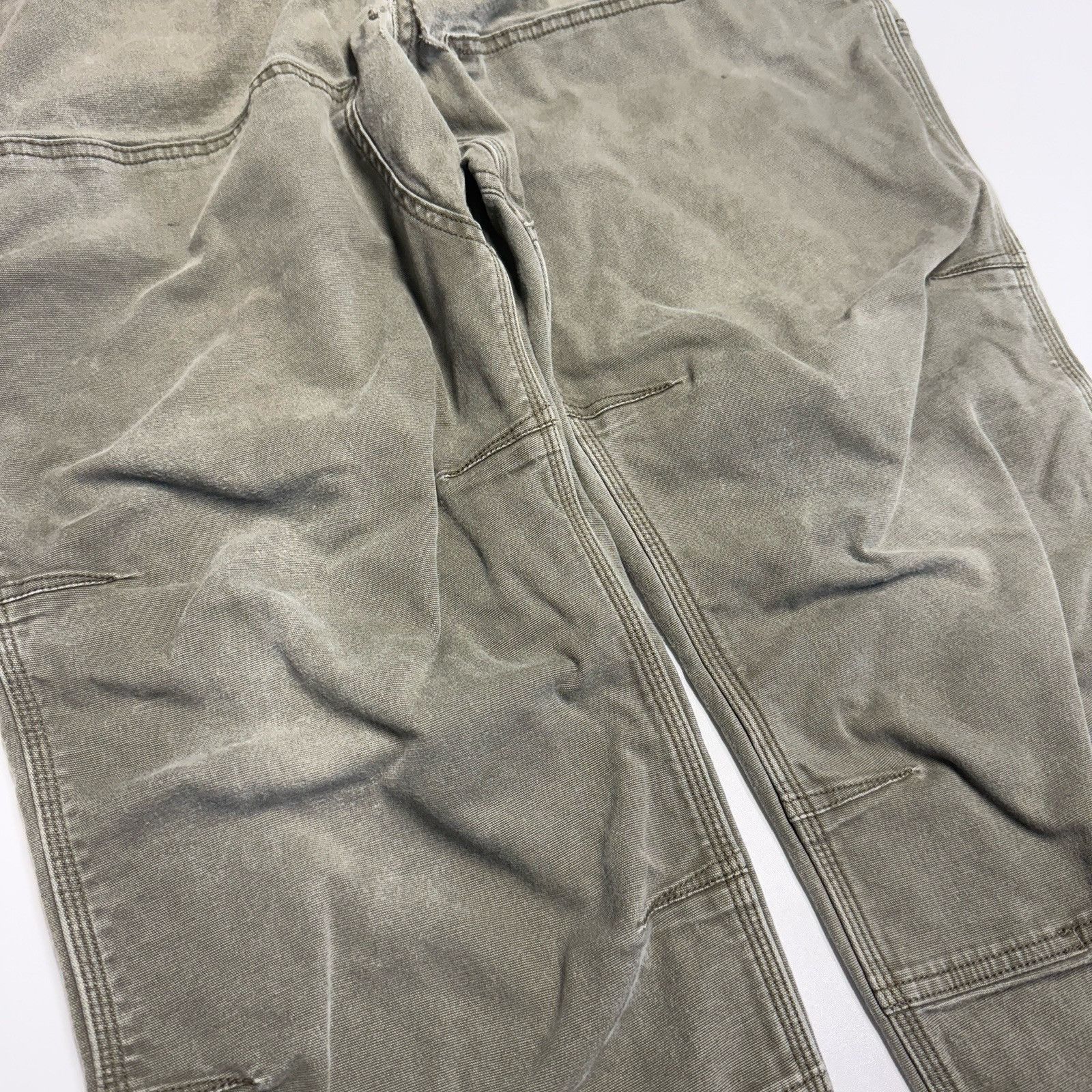 Carhartt Carhartt Double Knee Pants Mens 42x30 Green Relaxed Fit Work Size US 42 / EU 58 - 6 Thumbnail