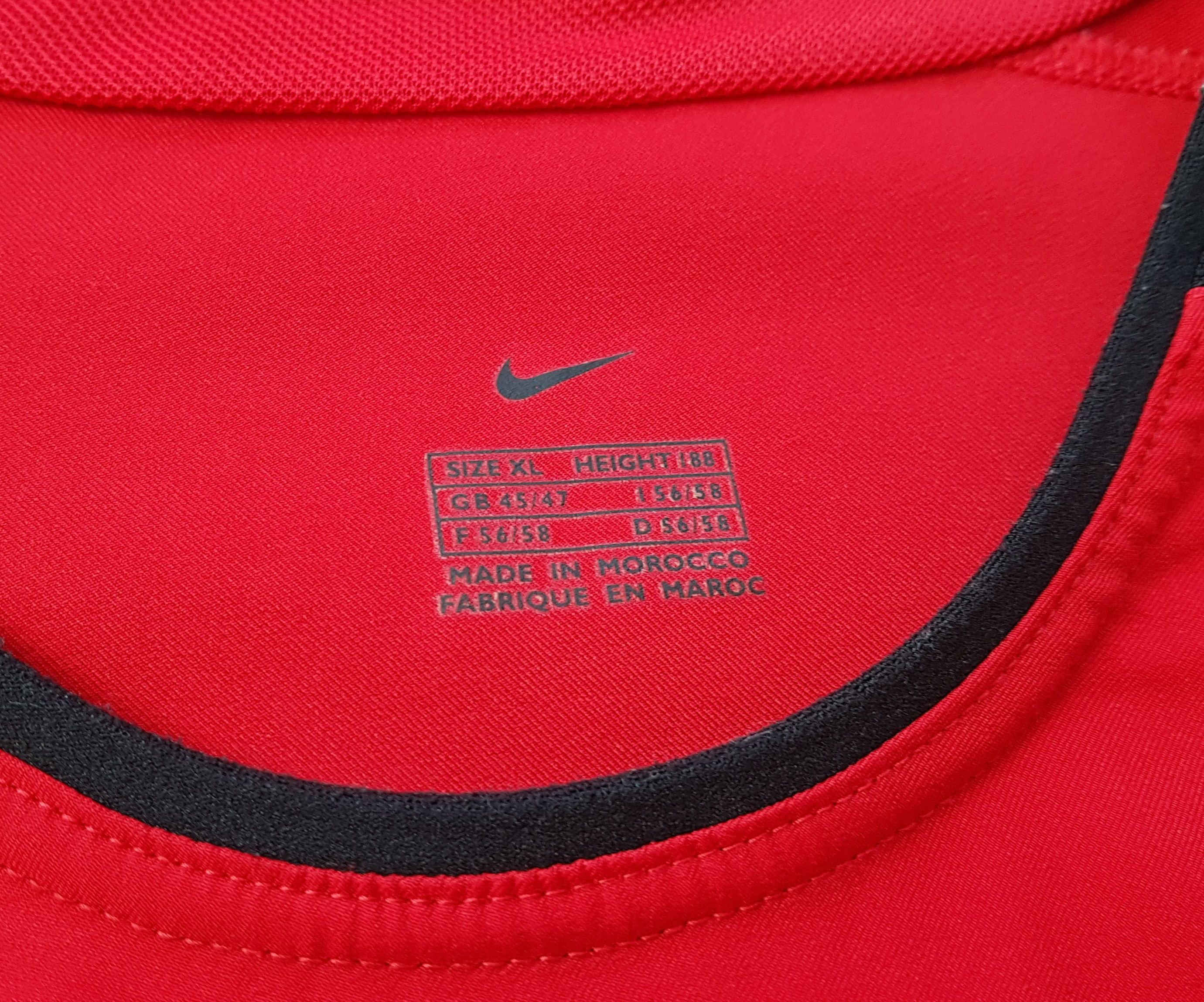 Nike MANCHESTER UNITED 2002 2004 NIKE HOME JERSEY SOCCER VODAFONE Size US XL / EU 56 / 4 - 11 Thumbnail