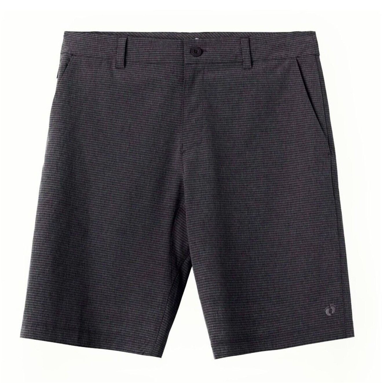 Hang Ten Hang 10 Black-Gray Daybreak 21" Everyday Short Stretch 34 Size US 37 - 1 Thumbnail