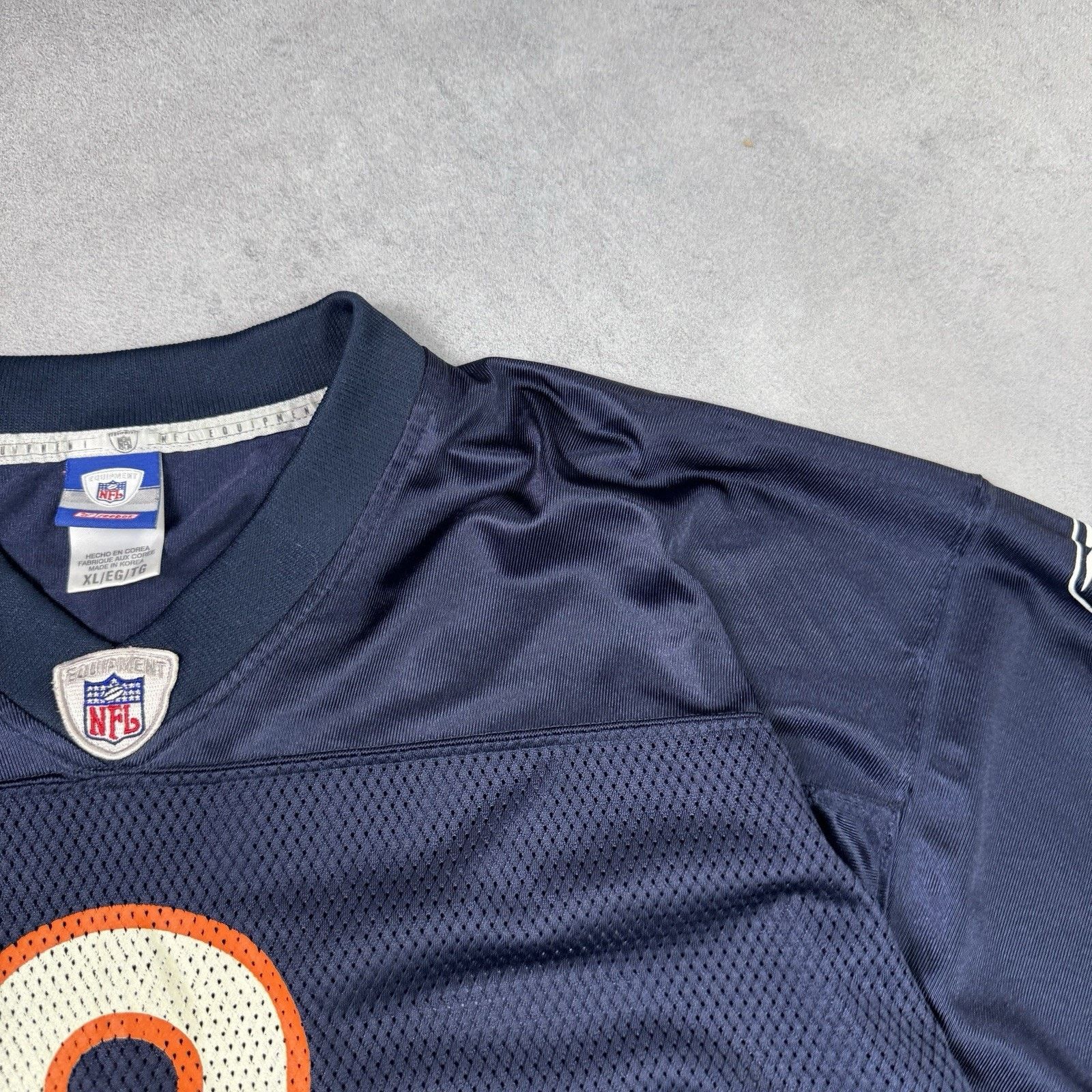 Reebok Chicago Bears Football NFL Shirt Jersey #8 Rex Grossman Size US XL / EU 56 / 4 - 4 Thumbnail