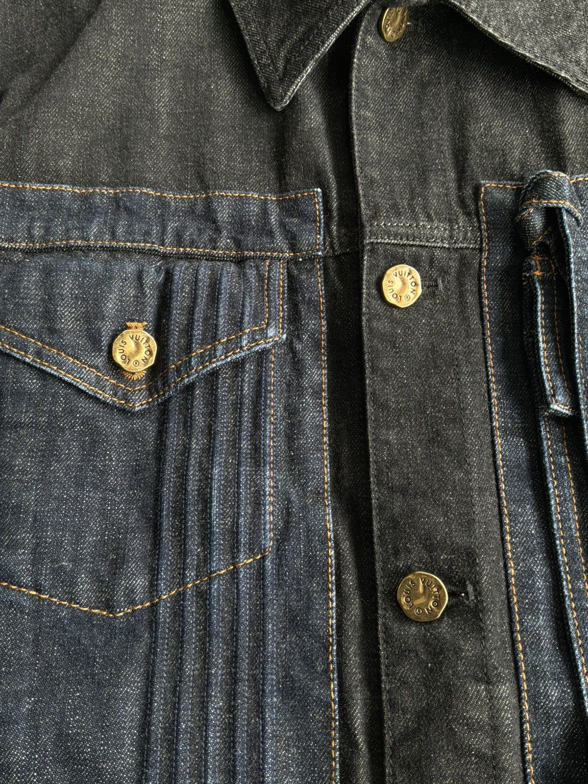 Louis Vuitton Louis Vuitton - Bow Panneled Denim Jacket Size US S / EU 44-46 / 1 - 6 Thumbnail