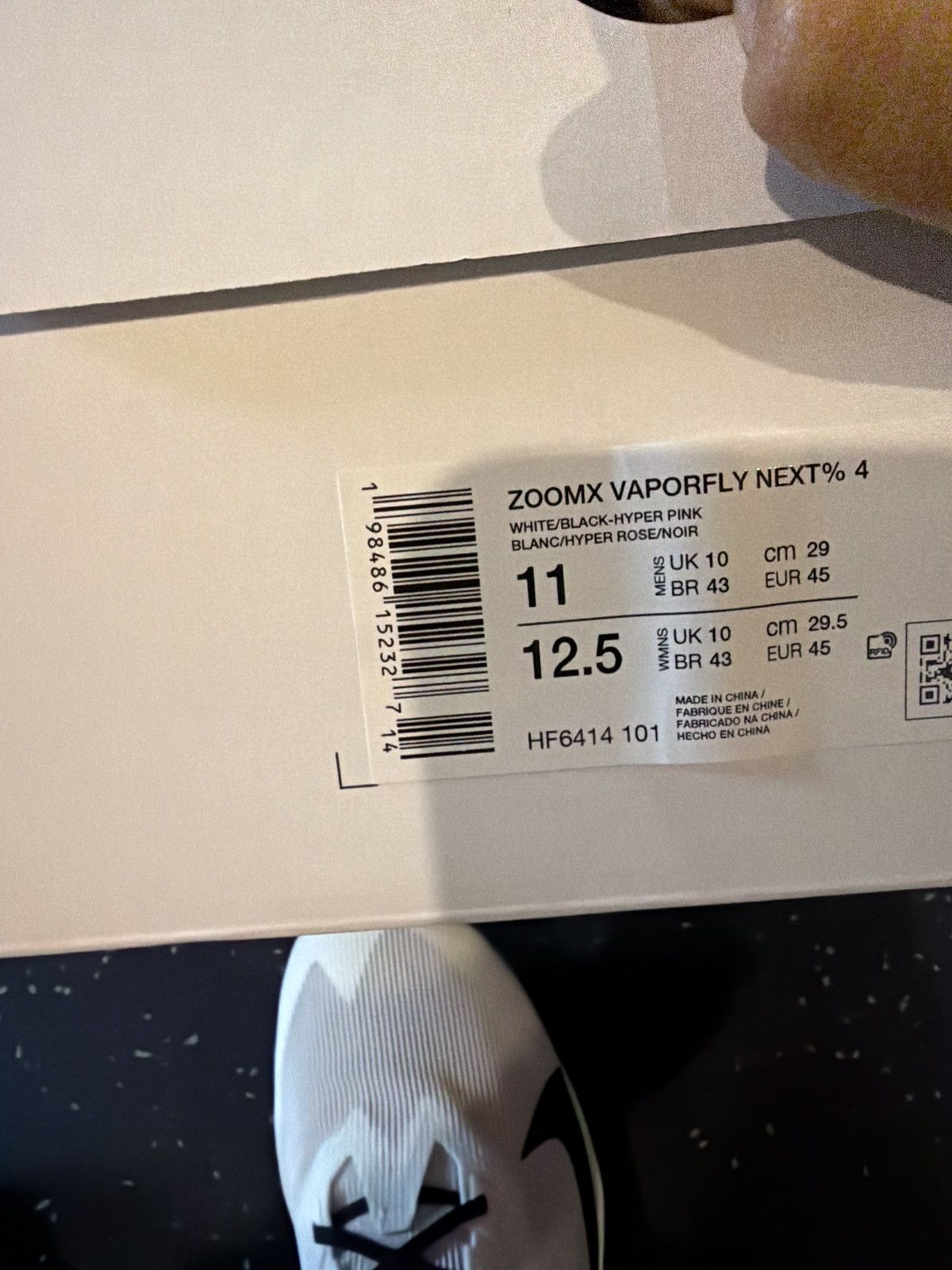 Nike Nike VaporFly 4 Hyper Pink/ Mint Foam Size US 11 / EU 44 - 6 Thumbnail