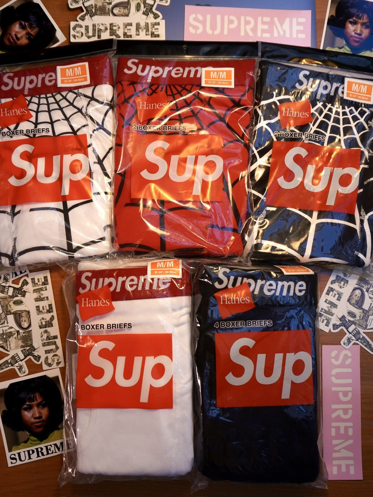 Supreme Supreme Spider-Man Boxers FW Drop - Size M Size 32 - 1 Thumbnail