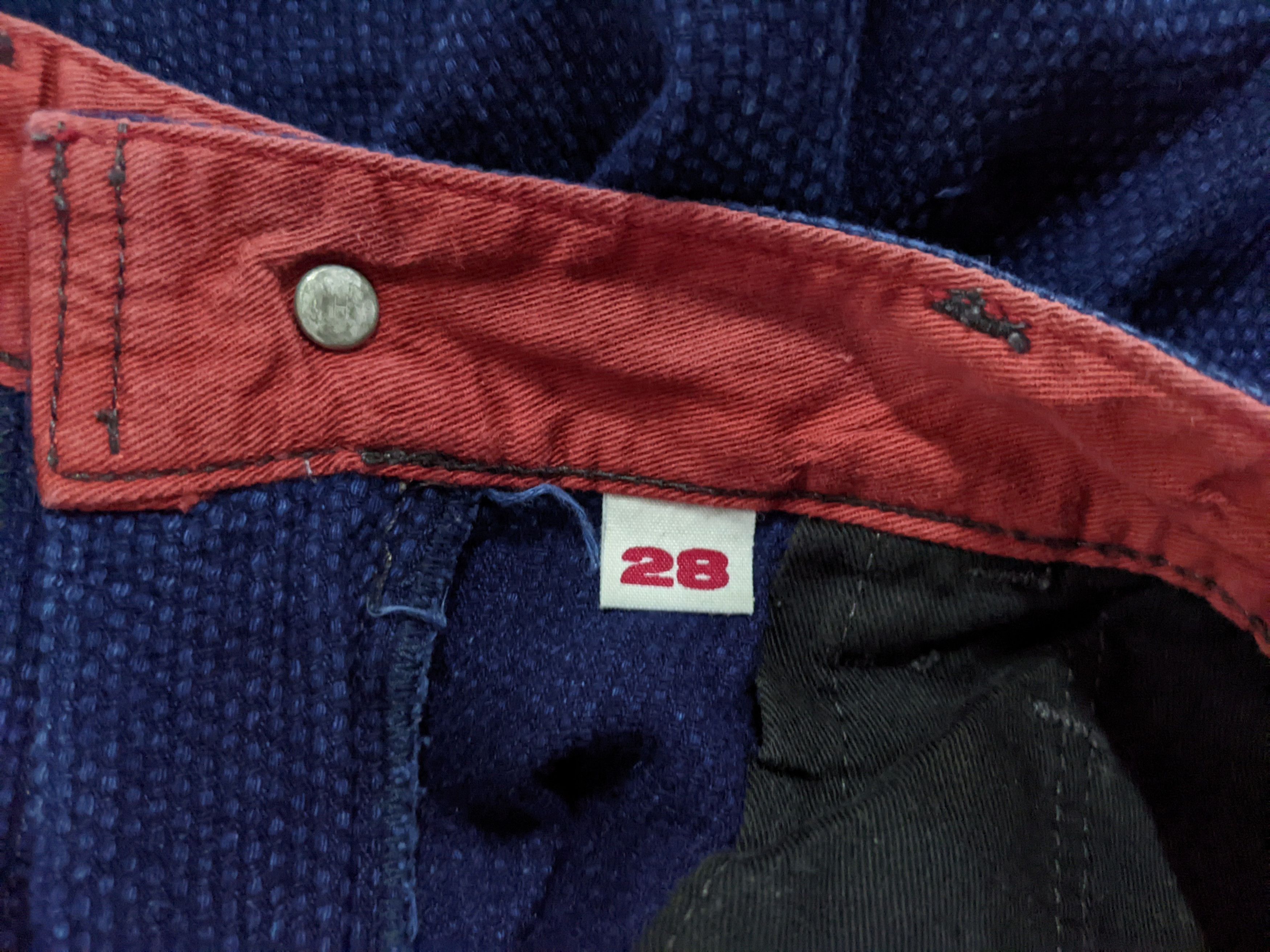 Blue Blue Japan Pure Indigo Blue Blue Japan Pants Size US 28 / EU 44 - 5 Thumbnail