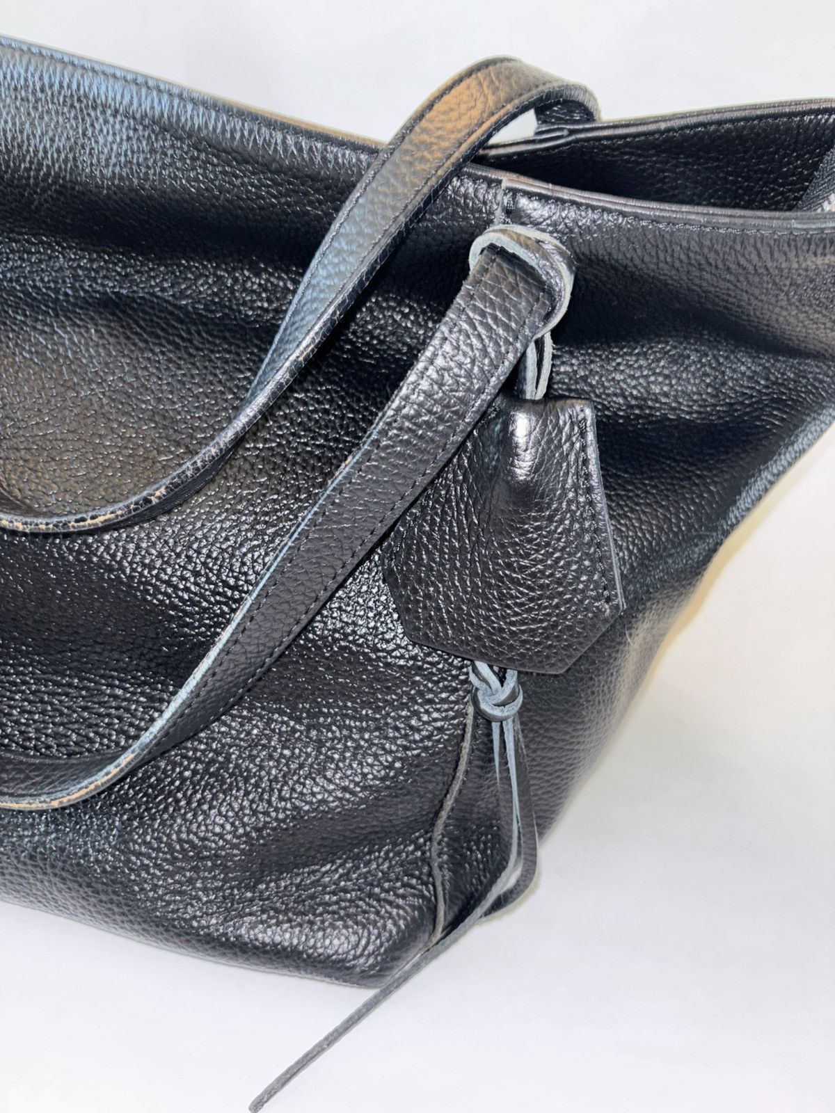 Gianni Chiarini Black Leather Tote Size ONE SIZE - 2 Thumbnail
