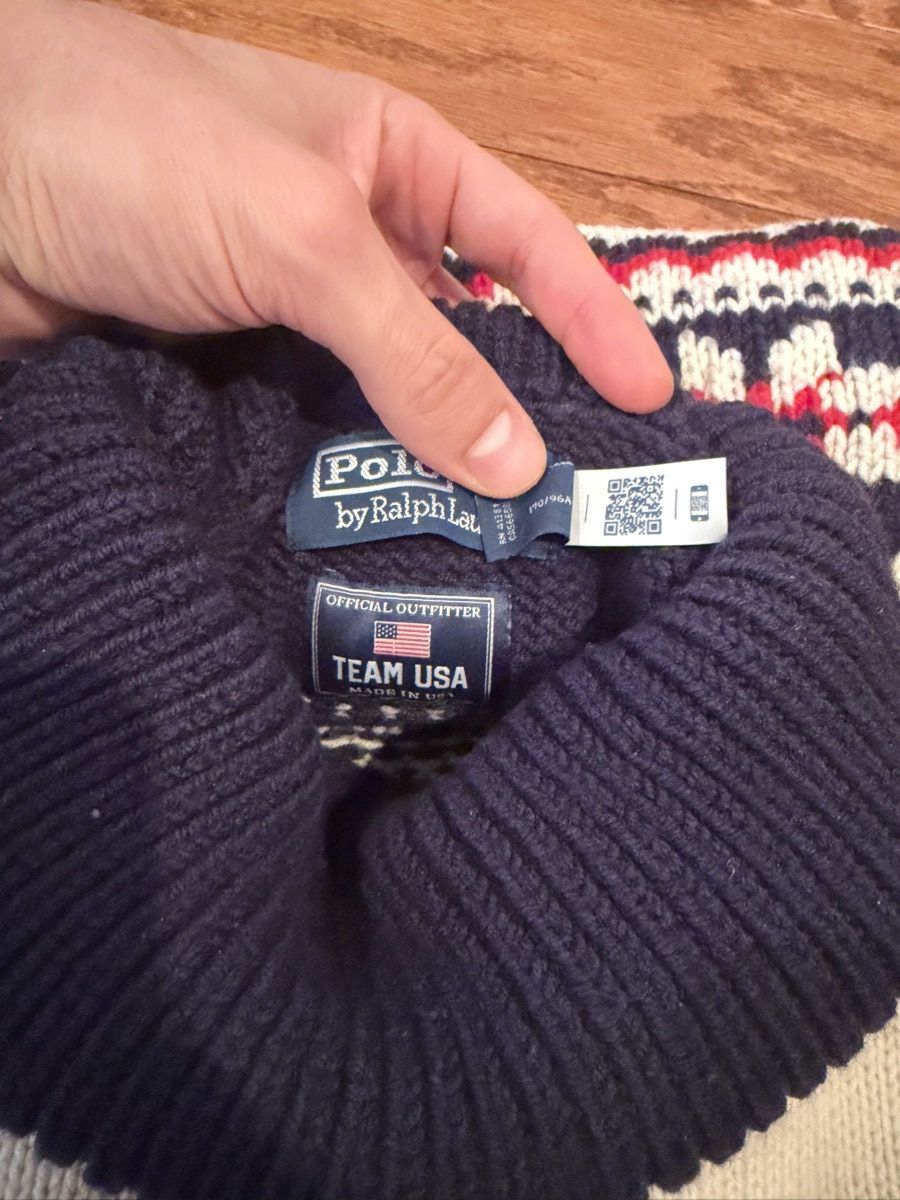 Polo Ralph Lauren Ralph Lauren Team USA Opening Ceremony 2026 Olympics Sweater Size L / US 10 / IT 46 - 5 Thumbnail