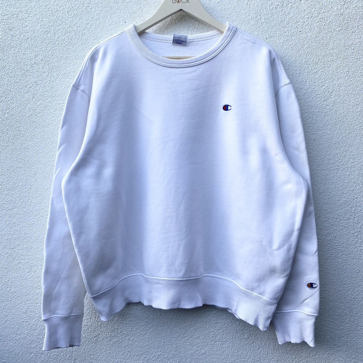 Other CHAMPION JAPAN Pullover Embroidered Sweatshirt White JAPAN Size US L / EU 52-54 / 3 - 2 Thumbnail