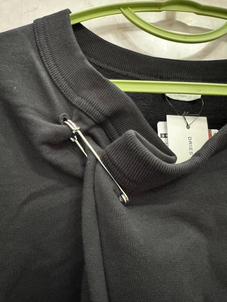 Dries Van Noten Dries van noten black hoodie 2502-Nextarrow Size US L / EU 52-54 / 3 - 2 Thumbnail