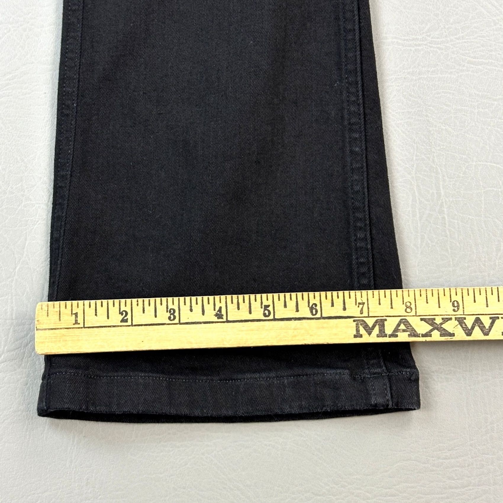 Spanx Spanx Jeani-ish Pants Womens Small Black Flare High Rise Pull On Stretch Size 28" / US 6 / IT 42 - 4 Thumbnail