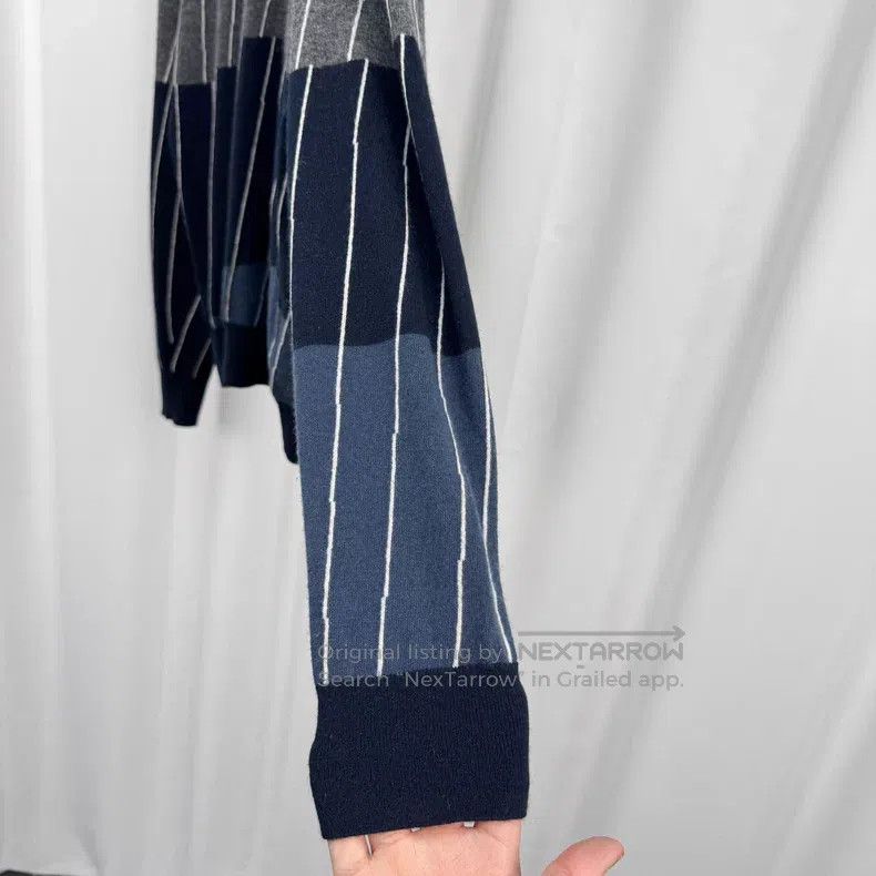 Hermes Hermes Vertical striped cashmere knitted sweater Size US M / EU 48-50 / 2 - 4 Thumbnail