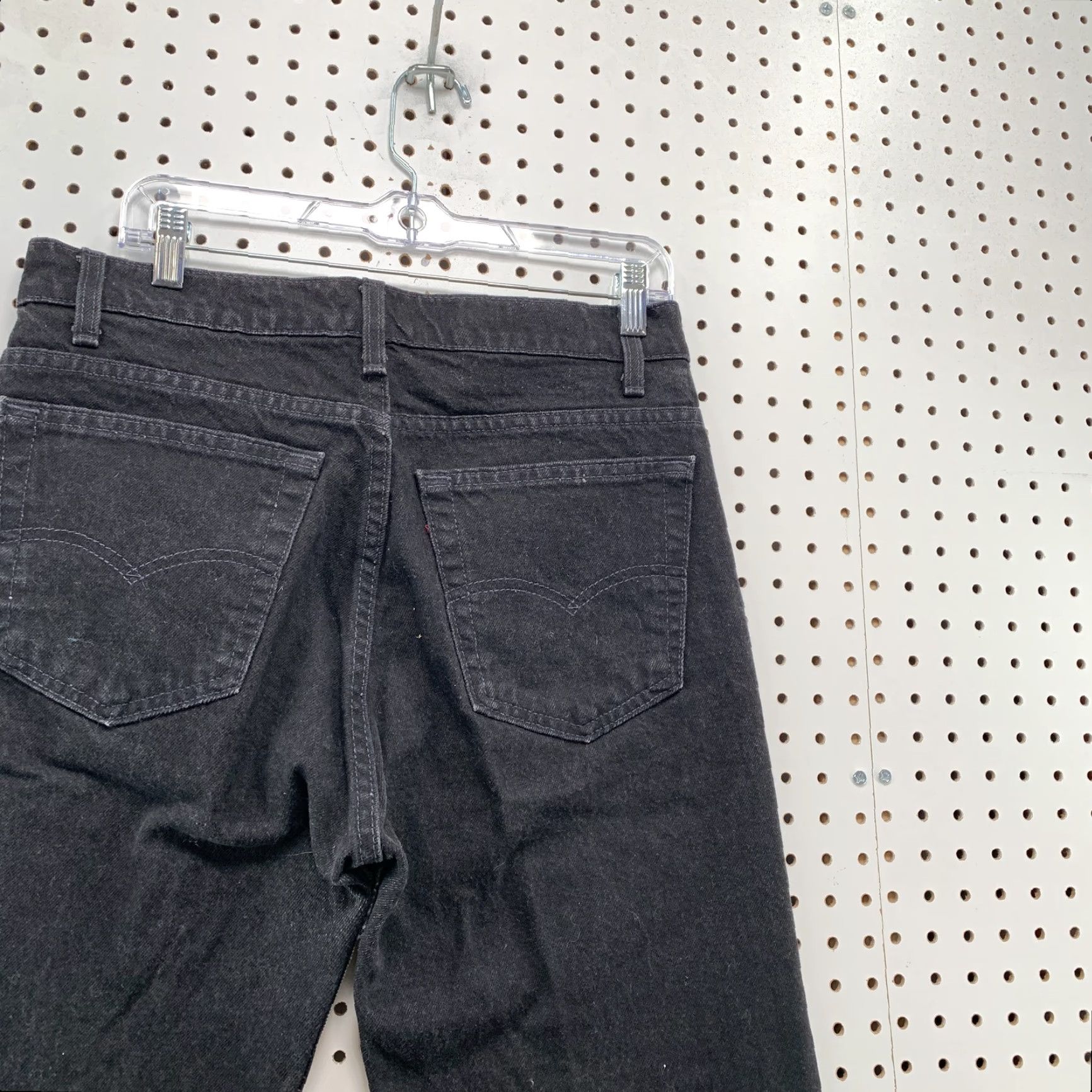 Levi's VINTAGE Levi's 505 Black Denim Jeans Mens Size 34x34 Straight Fit 90s Size US 34 / EU 50 - 5 Thumbnail