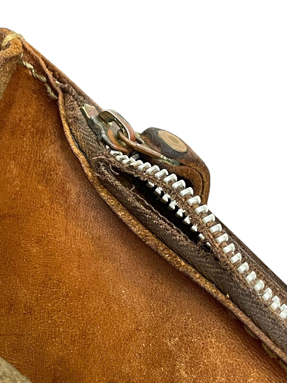 Genuine Leather Full Leather Beauty Patina Vtg Herz Japan Satchel Bag 5🟩 Size ONE SIZE - 21 Thumbnail