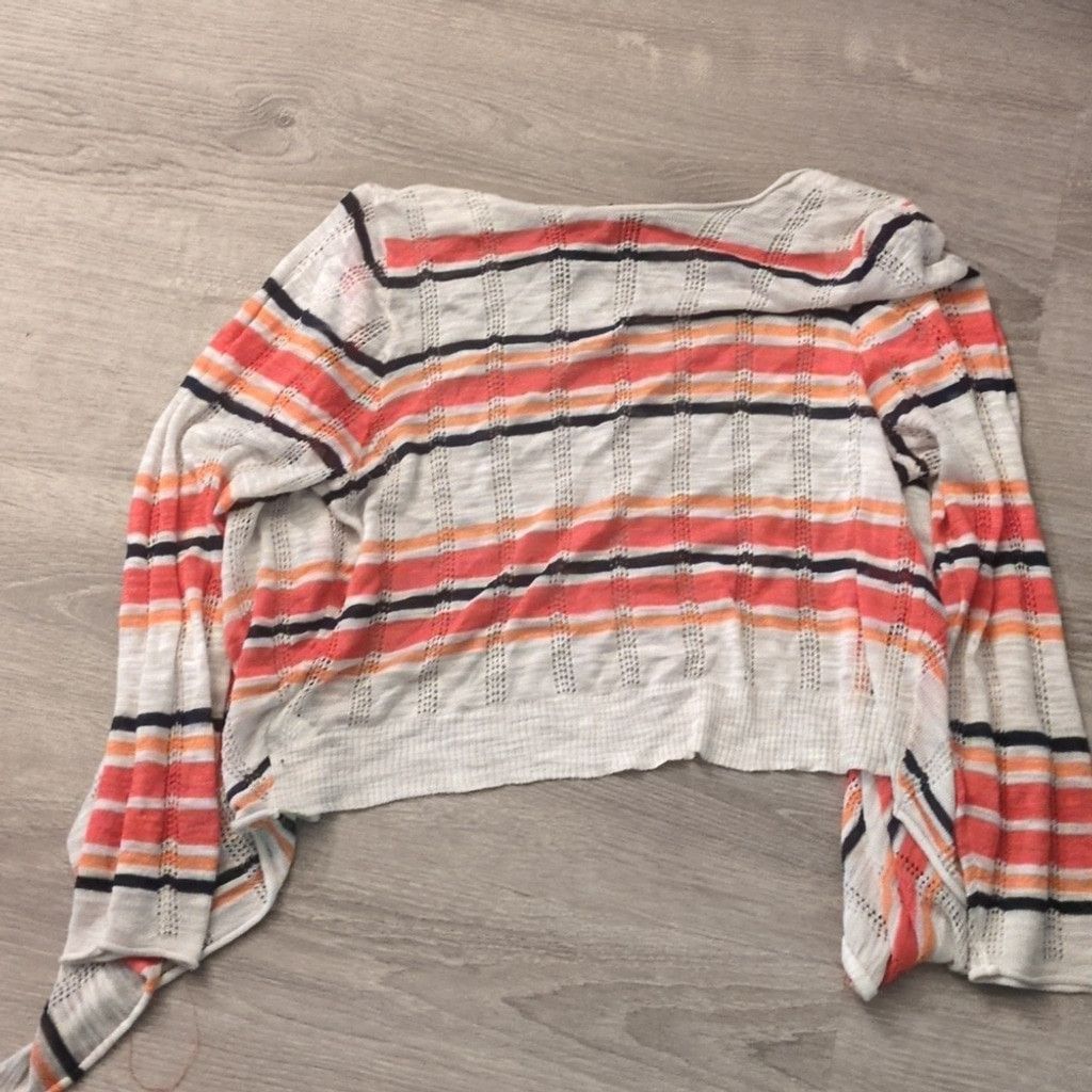 Torrid Torrid stripe open drape cardigan size 1 Size XL / US 12-14 / IT 48-50 - 6 Thumbnail