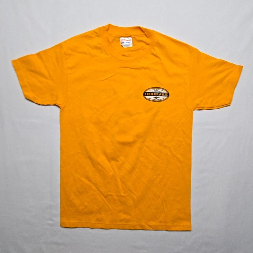 Hanes Vintage Shawnee Poconos Shirt Ski Graphic Yellow Small Tee Size US S / EU 44-46 / 1 - 3 Thumbnail