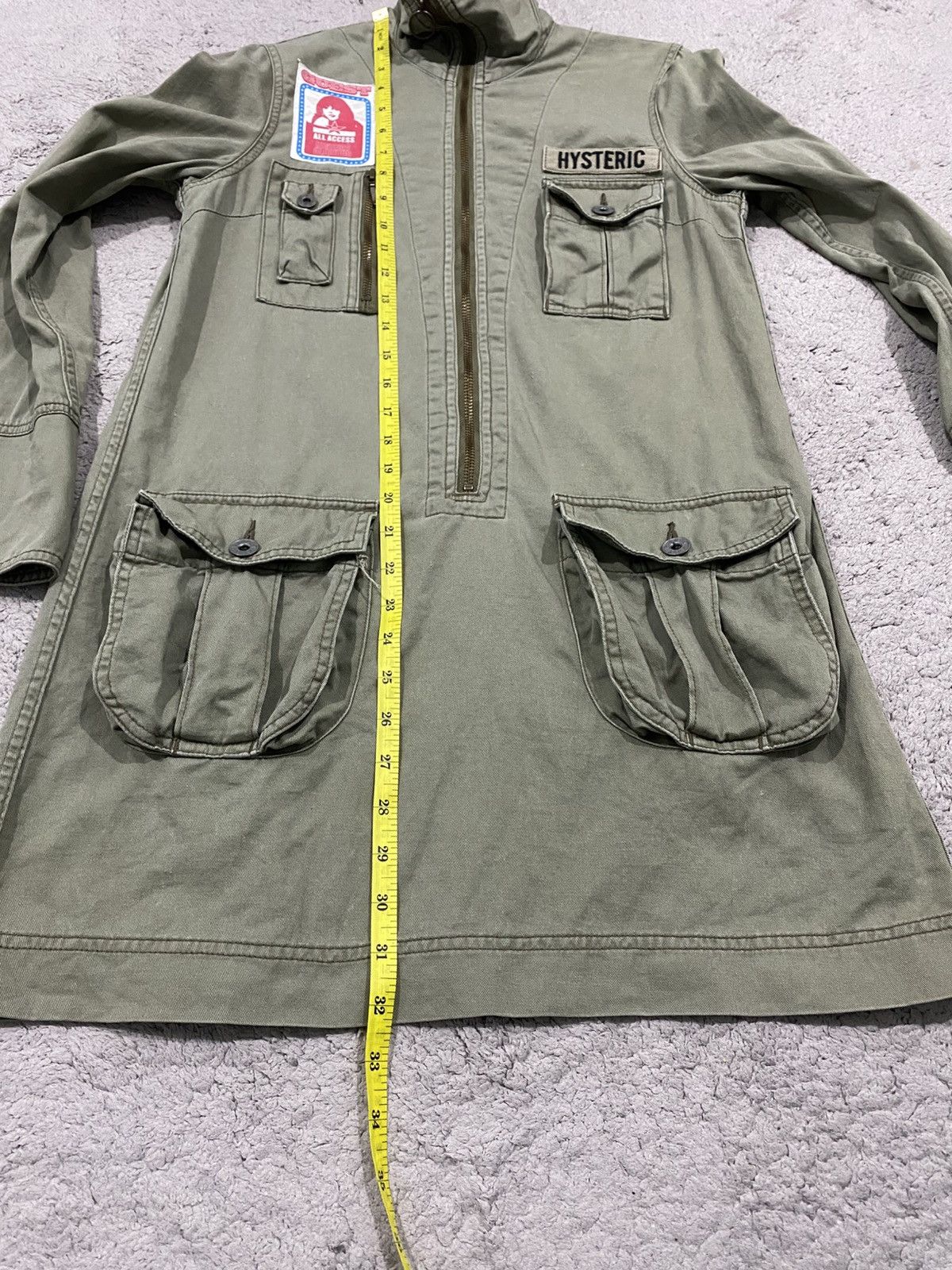 Hysteric Glamour Hysteric Glamour Army Jacket Punk Style Size US S / EU 44-46 / 1 - 18 Thumbnail