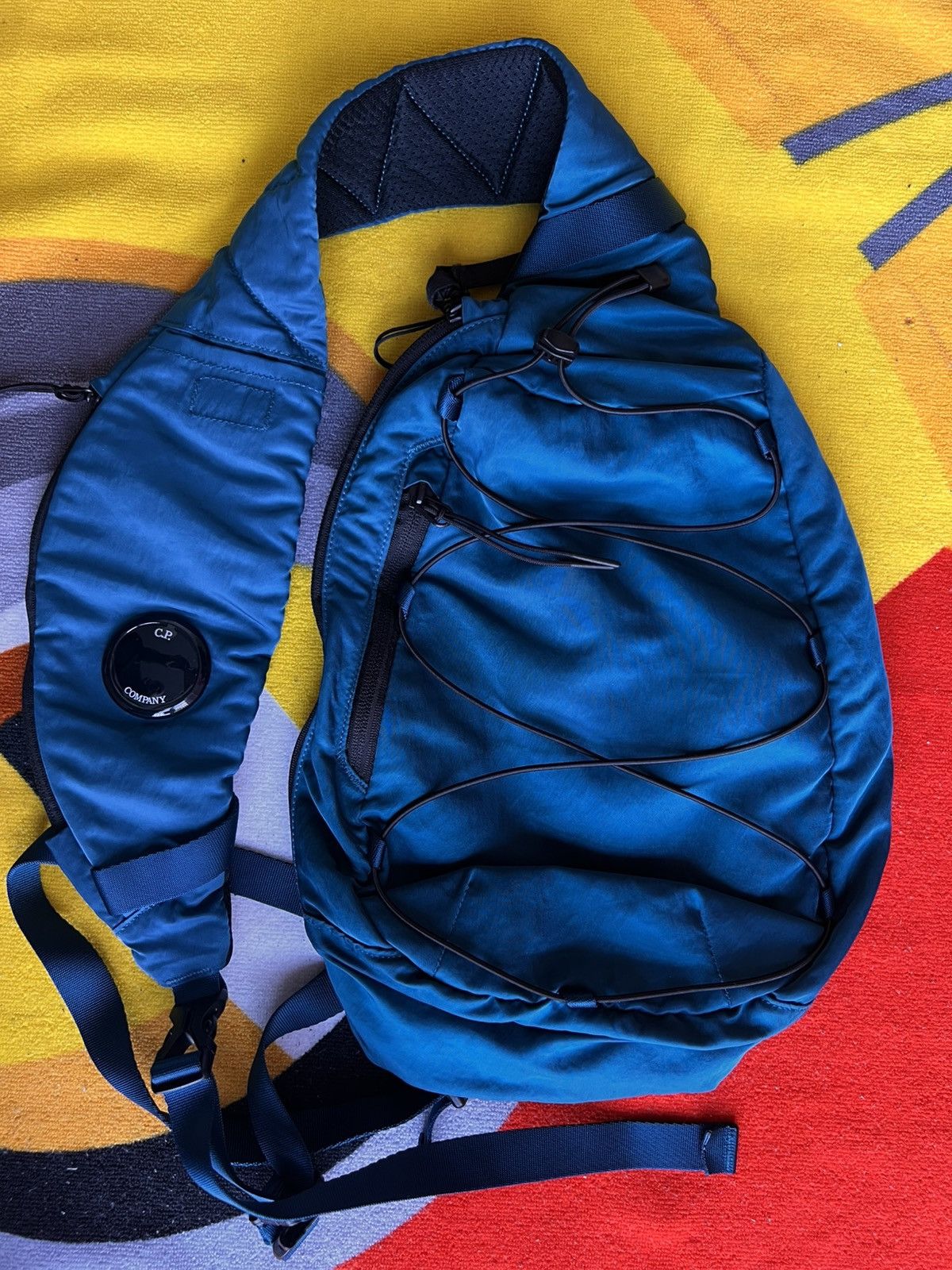 C.P. Company C.P. Company Nylon Sling Bag LENS CROSSBODY RUCKSACK Size ONE SIZE - 24 Thumbnail