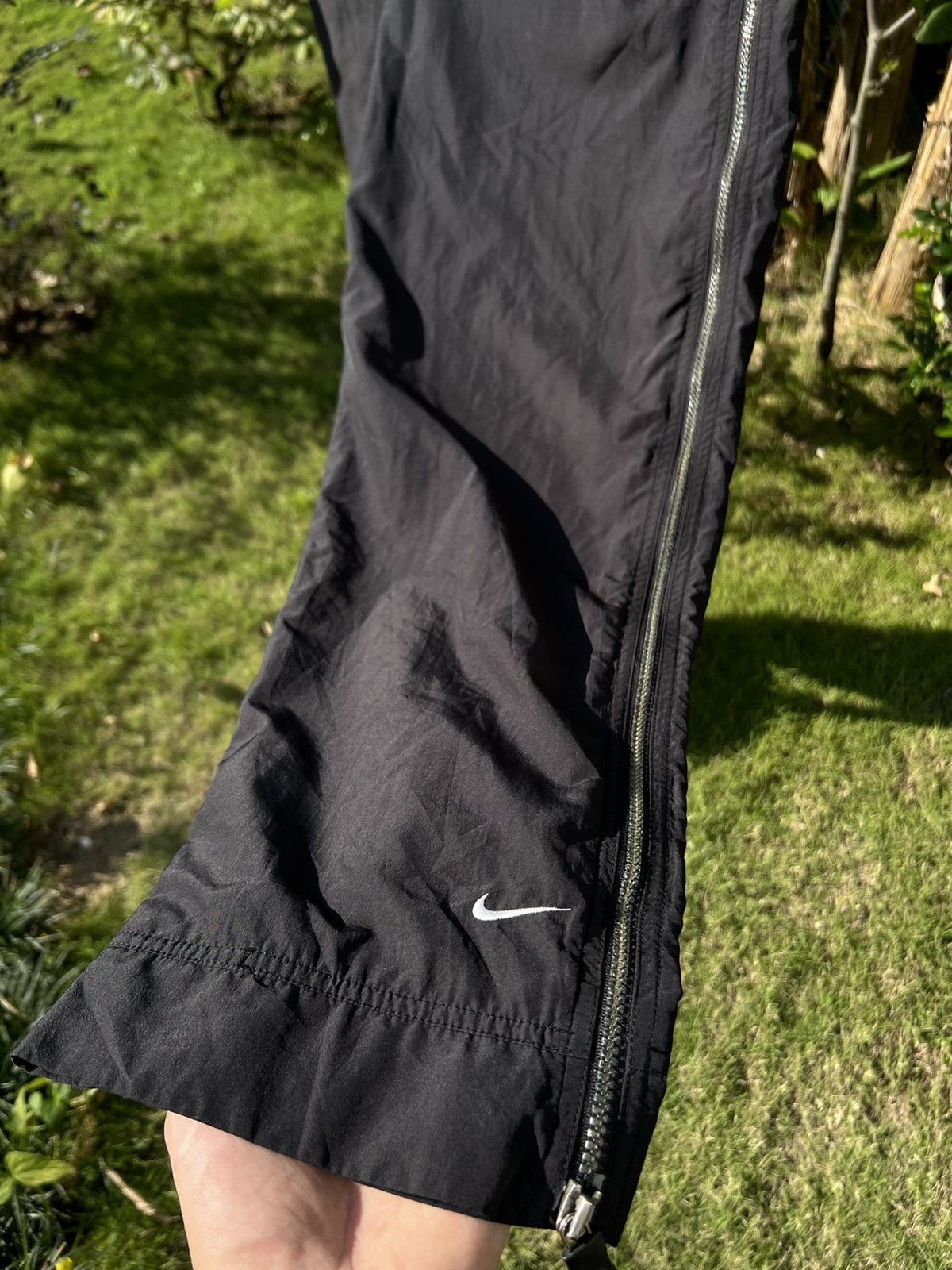 Nike × Vintage 90’s NIKE ANDRE AGASSI FULL ZIP RETRO Y2K BAGGY TRACK PANTS Size US 34 / EU 50 - 3 Thumbnail