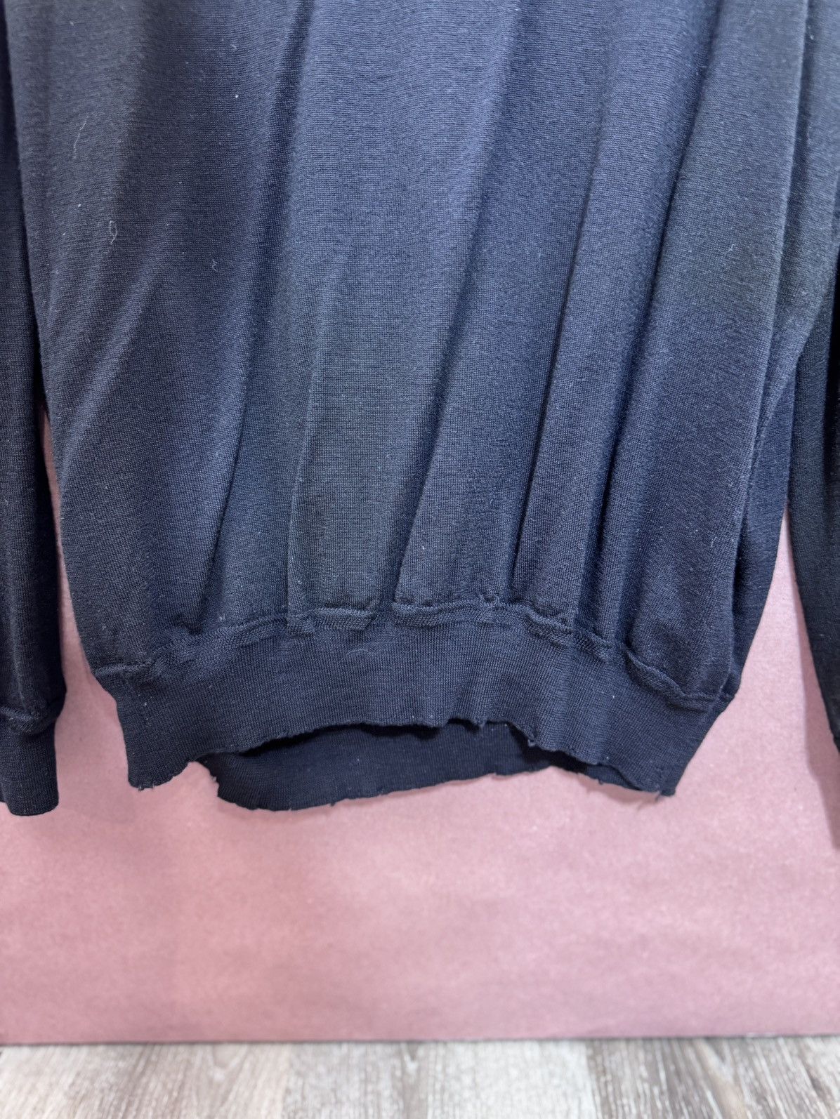 Ermenegildo Zegna Distress Ermenegildo Zegna Distress Cashmere / Wool sweater Size US XL / EU 56 / 4 - 5 Thumbnail