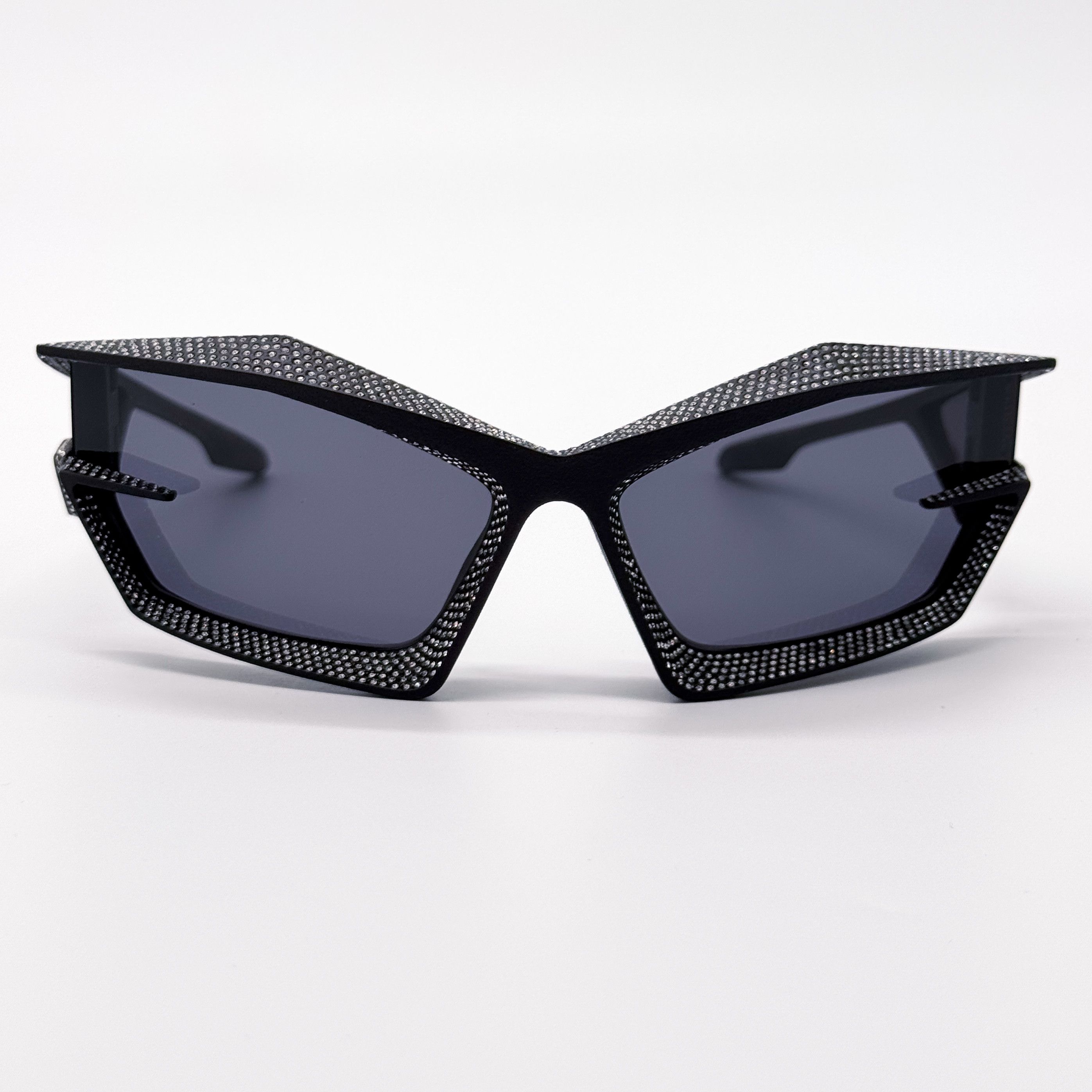 Givenchy NEW GIVENCHY GV40082I 02A MATTE BLACK WOMEN SUNGLASSES Size ONE SIZE - 3 Thumbnail