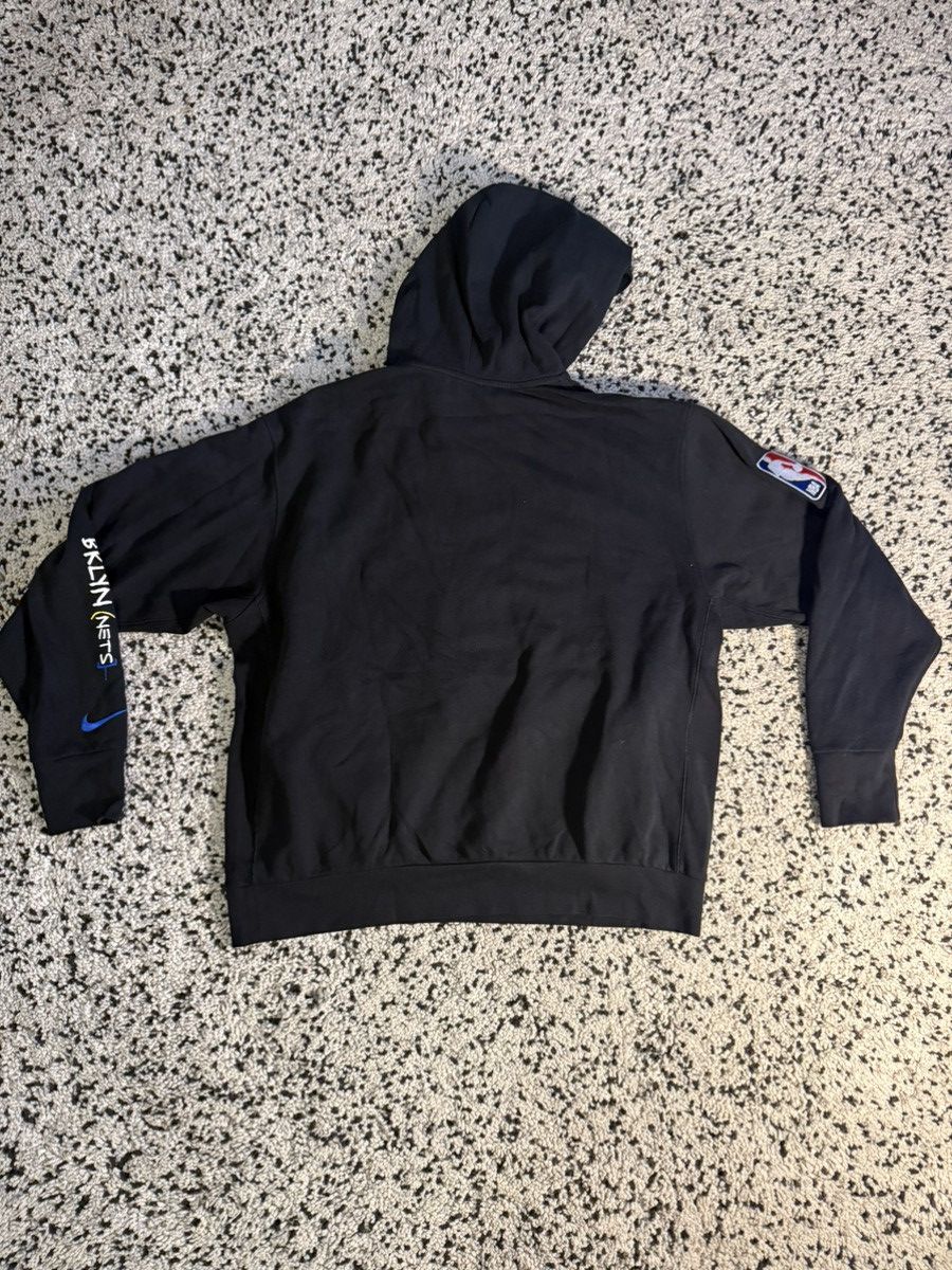 Nike Brooklyn Nets Warm-up Hoodie Size US XL / EU 56 / 4 - 5 Thumbnail
