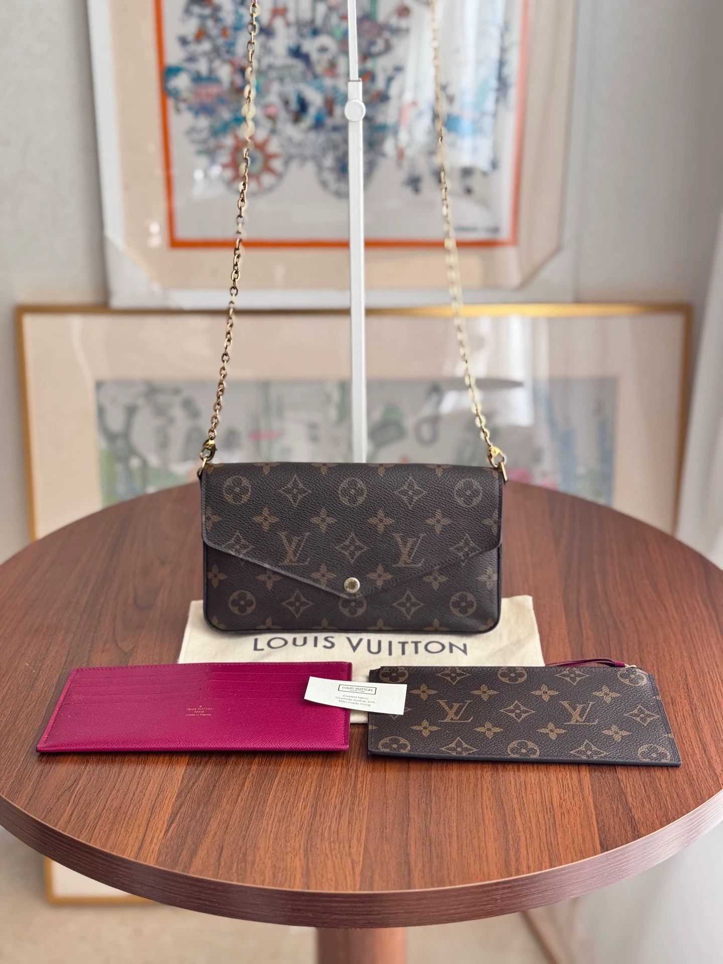 Louis Vuitton LV Pochette Felicie 3-in-1 Monogram Crossbody Bag Size ONE SIZE - 1 Thumbnail